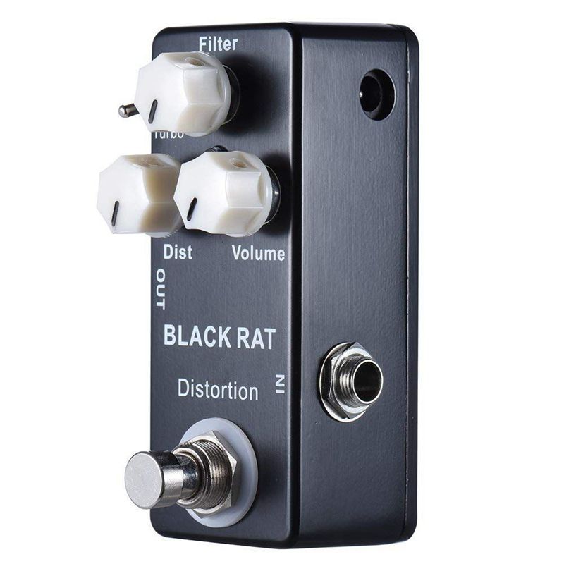 Mini PEDALE D'EFFETS BLACK RAT POUR GUITARE