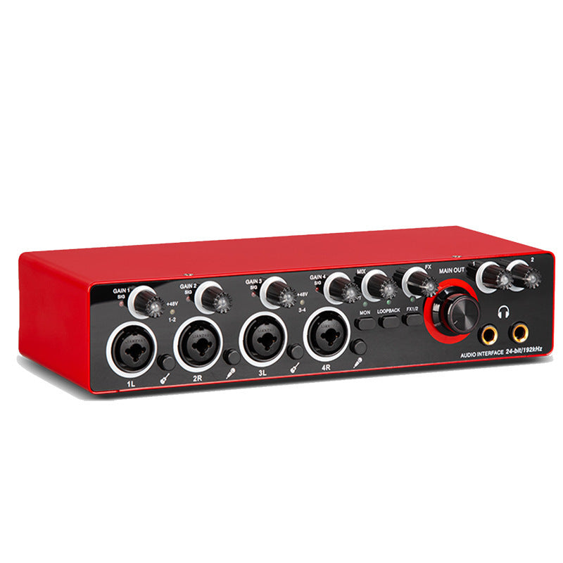 Carte Son Professionnelle 4 voies