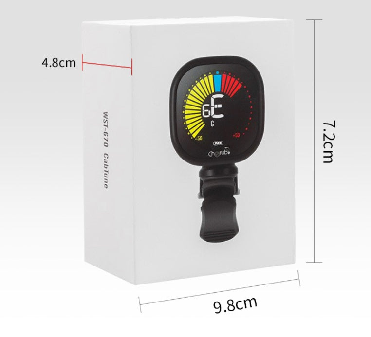 Accordeur de guitare rechargeable professionnel