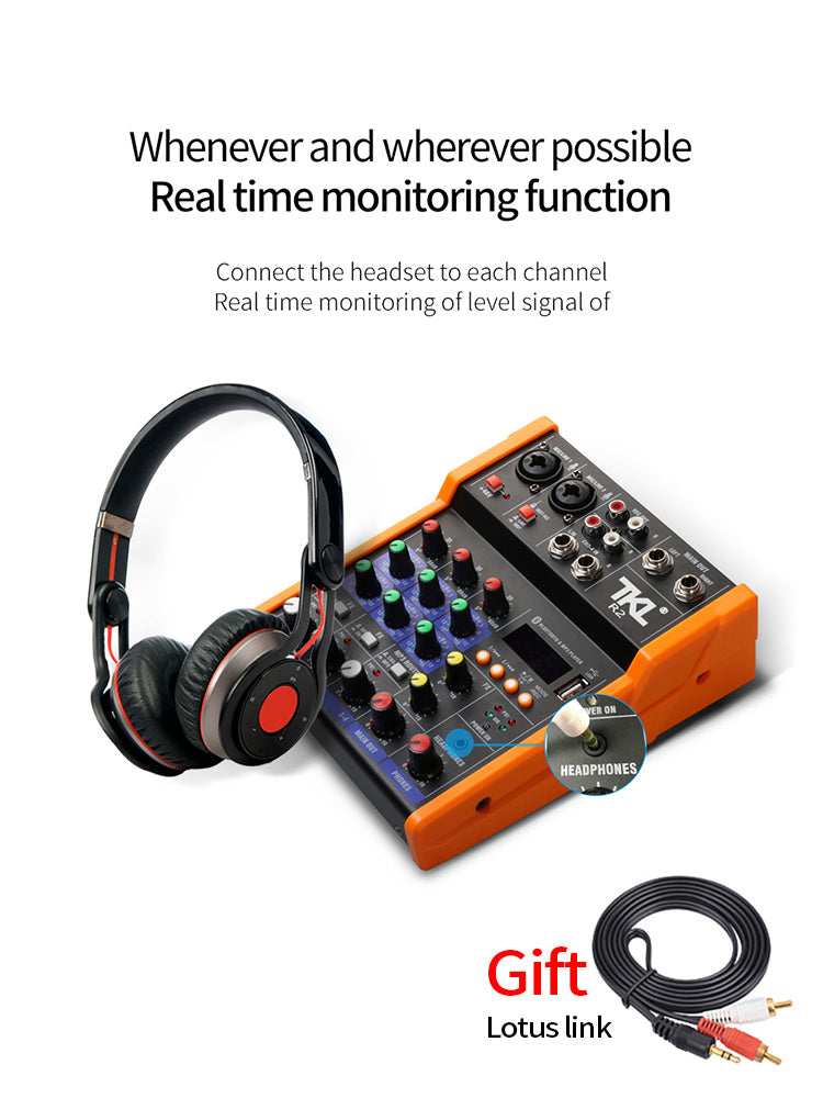 Mixeur Alimentation USB avec microphone