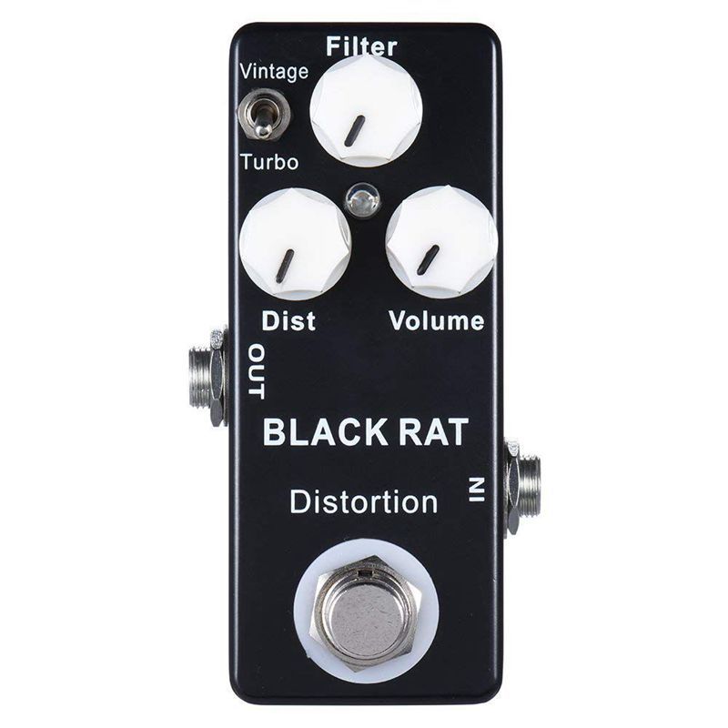 Mini PEDALE D'EFFETS BLACK RAT POUR GUITARE