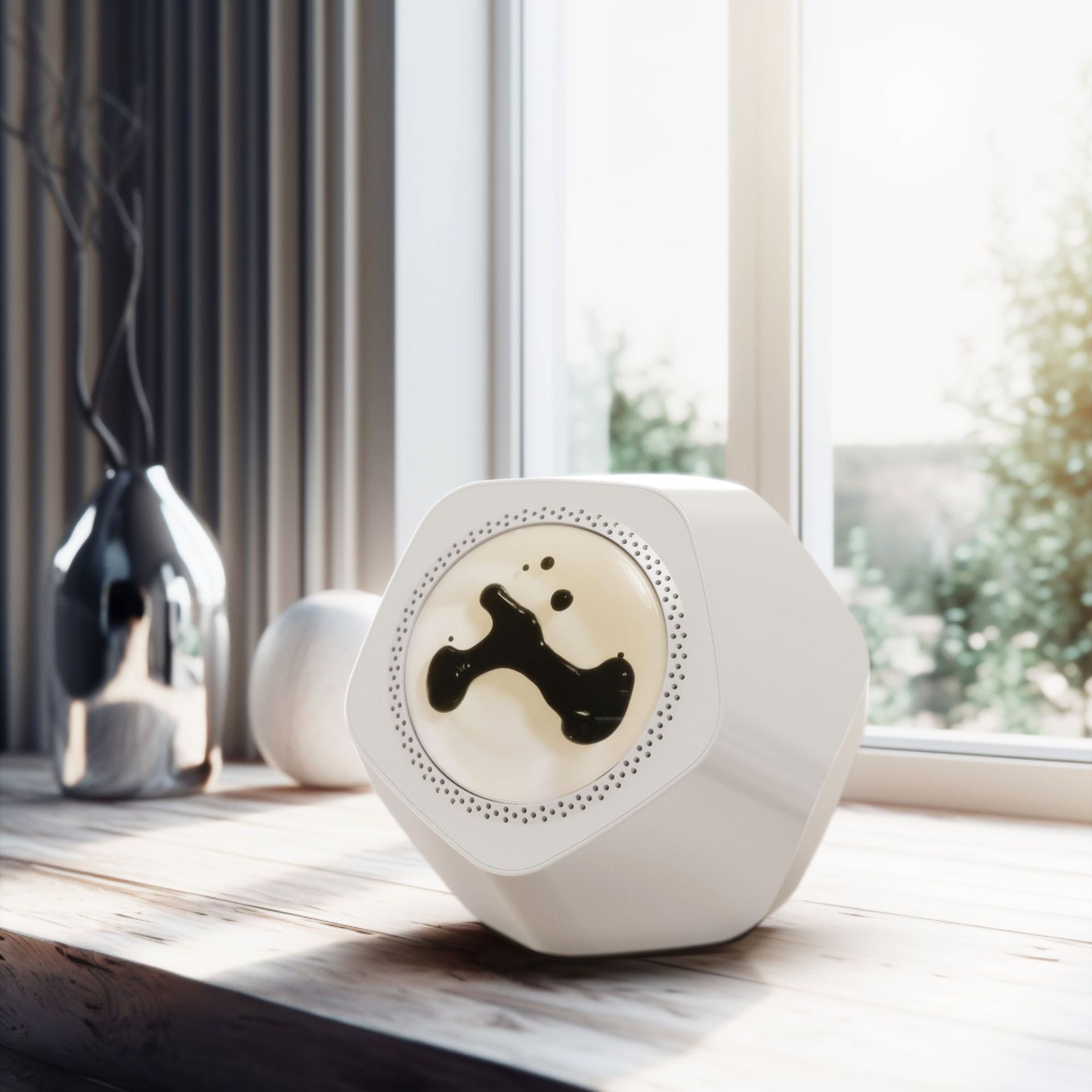 VENOMOUS Enceinte a Ornements créatifs audio à fluide magnétique flottant
